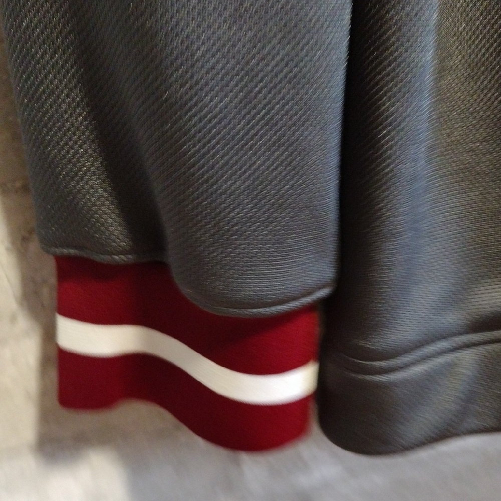 Nike Red and Gray Track Jacket - Picture 4 of 5